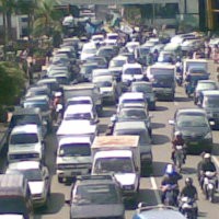 Pelantikan Gubernur Baru Jabar, Macet Merebak di Bandung